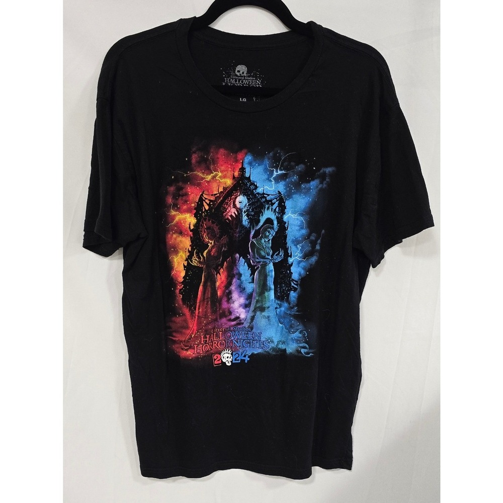 Universal Studios Halloween Horror Night 2024 men unisex L t-shirt souvenir goth